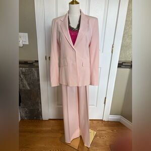 Vertigo Paris Light Pink M Blazer and size 6 Trousers Set